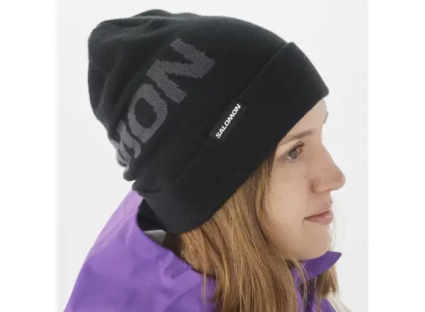 Salomon Hermitage beanie Deep Black