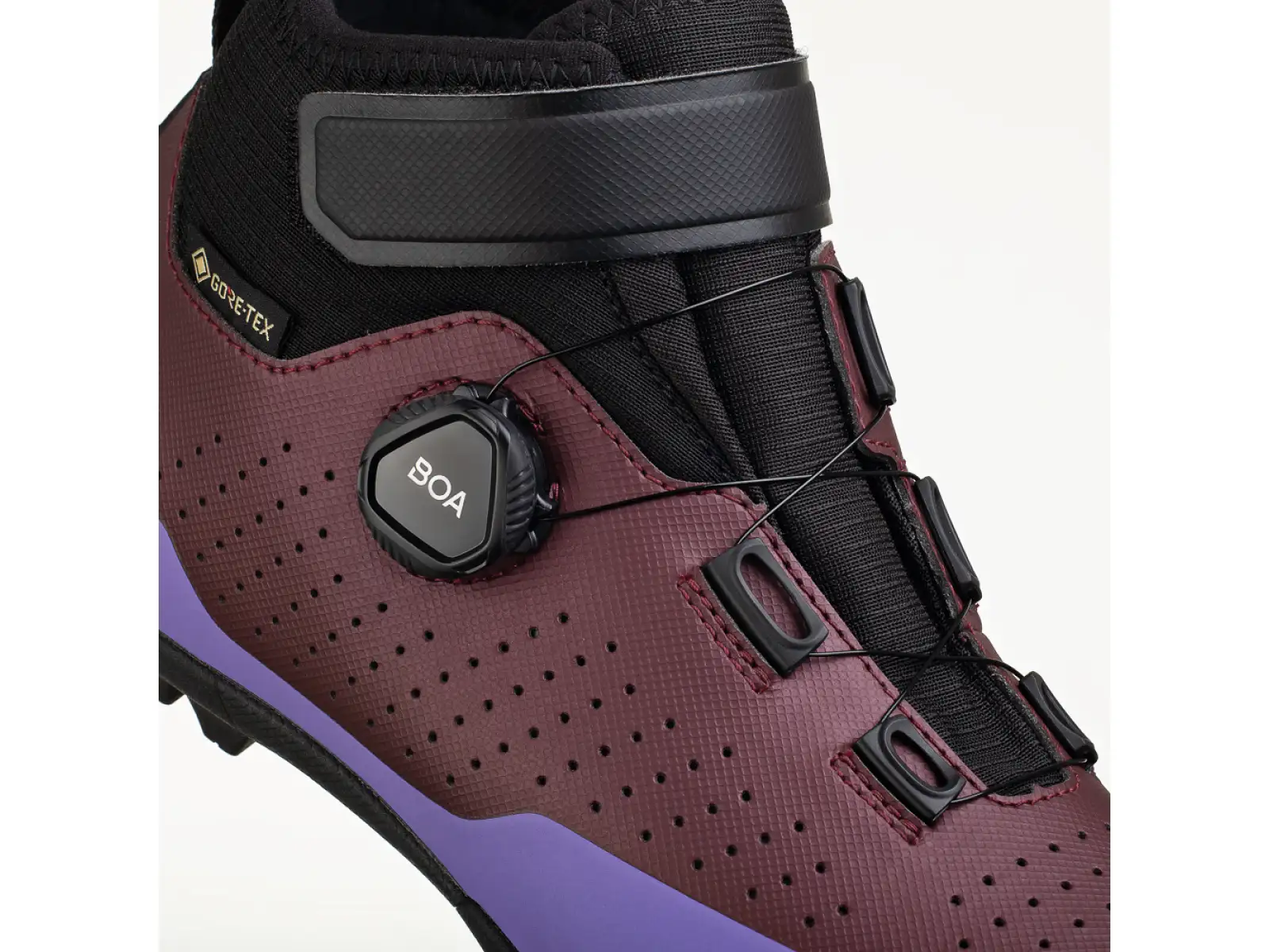 Fizik Terra Artica X5 GTX winter men's cycling shoes Purple/Black