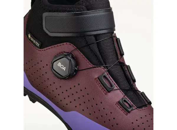 Fizik Terra Artica X5 GTX winter men's cycling shoes Purple/Black