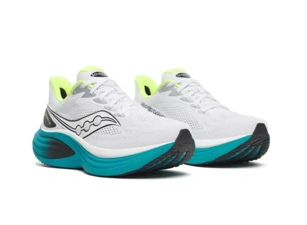 Saucony Triumph 24 men's running shoes White/Tranquil