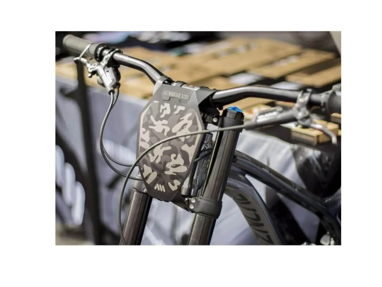 All Mountain Style Number Plate Camo/Black