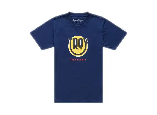Troy Lee Designs Happy Dayz kids short sleeve T-shirt Navy