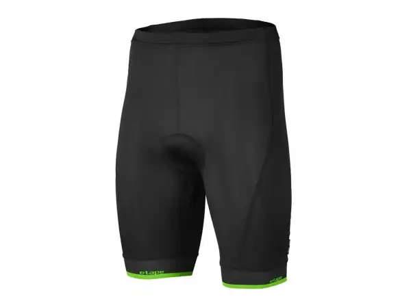 Etape Elite men's shorts with padding black/green