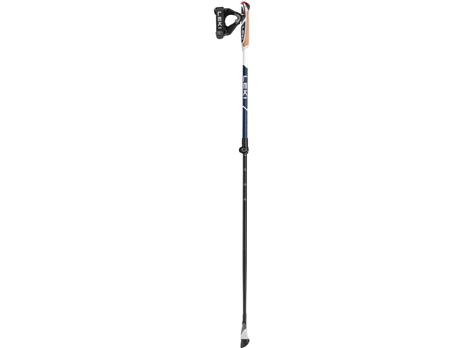 Leki Smart Supreme trekking poles Midnightblue/White size 100-130 cm