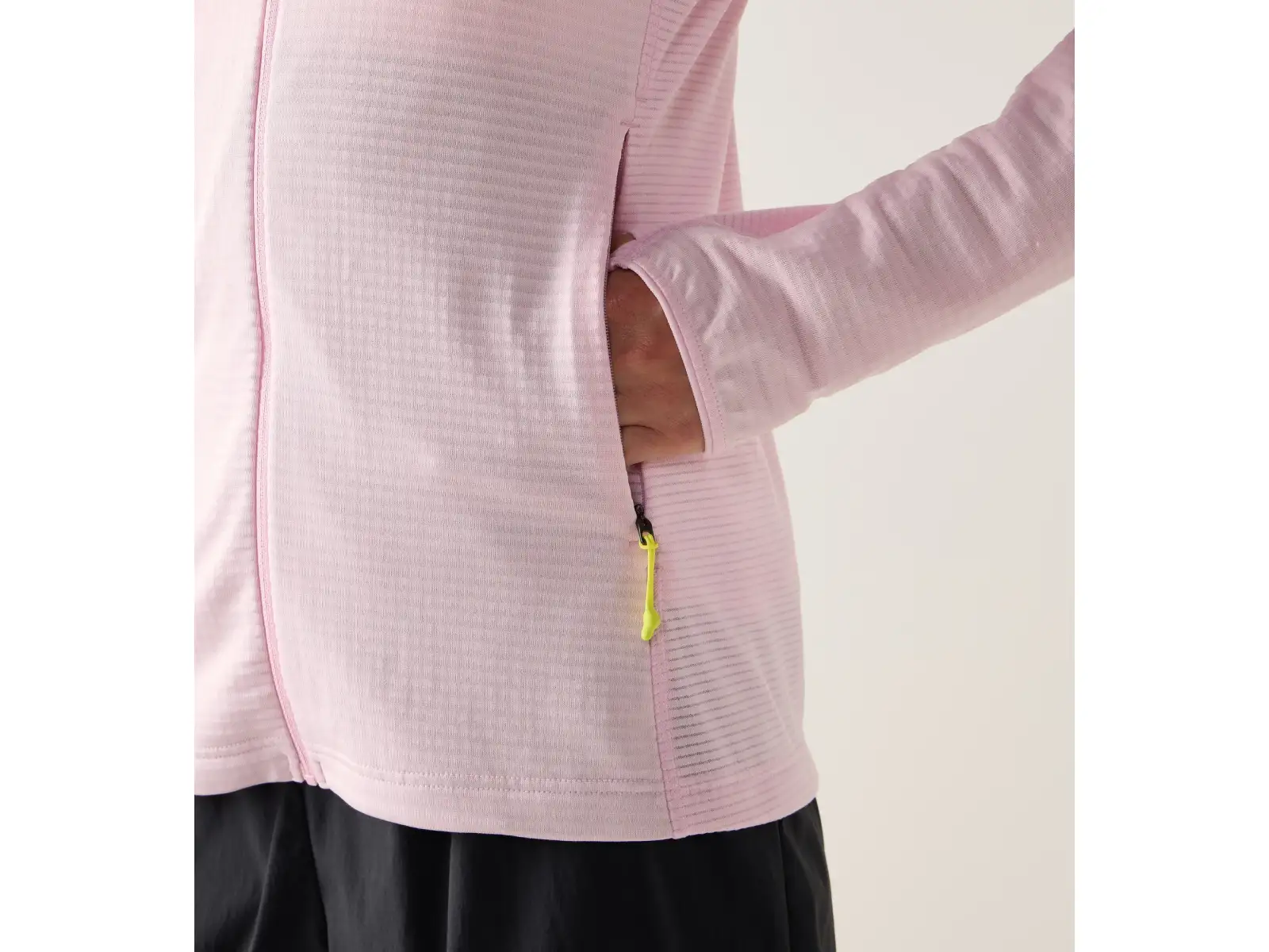 Haglöfs L.I.M Mid Multi Hood women's hooded sweatshirt Fresh Pink