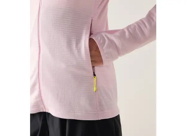 Haglöfs L.I.M Mid Multi Hood women's hooded sweatshirt Fresh Pink