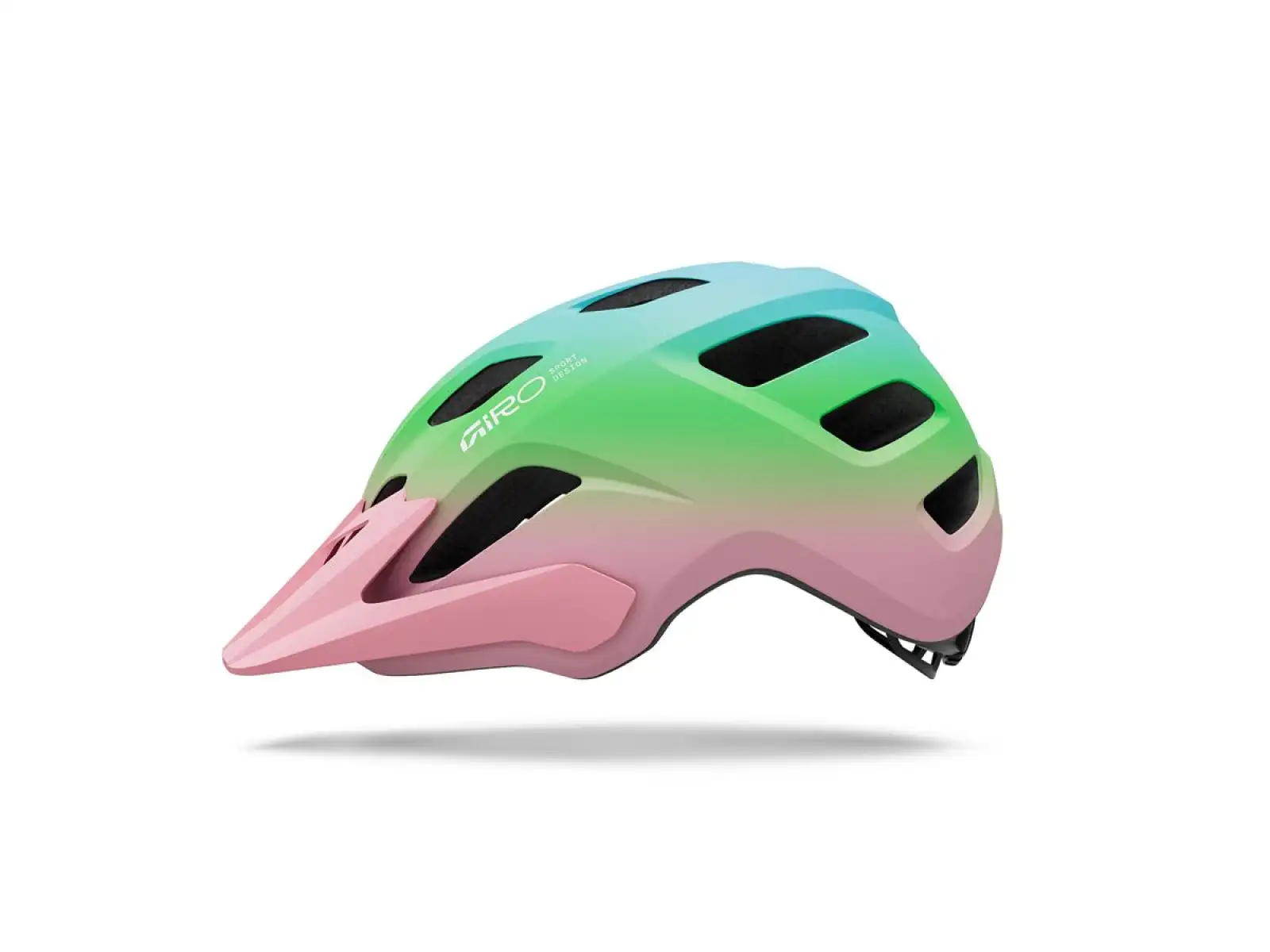 Giro Tremor Child kids helmet Mat Light Pink/Green Fade
