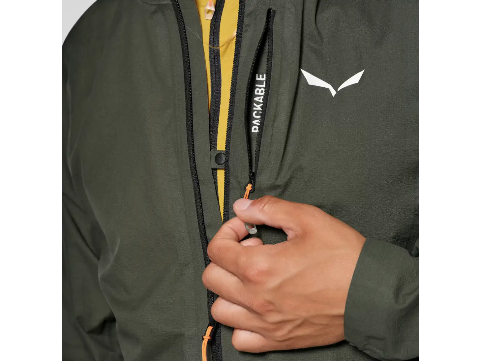 Salewa Pedroc 2 Powertex 2.5 Light men's jacket Faded Green