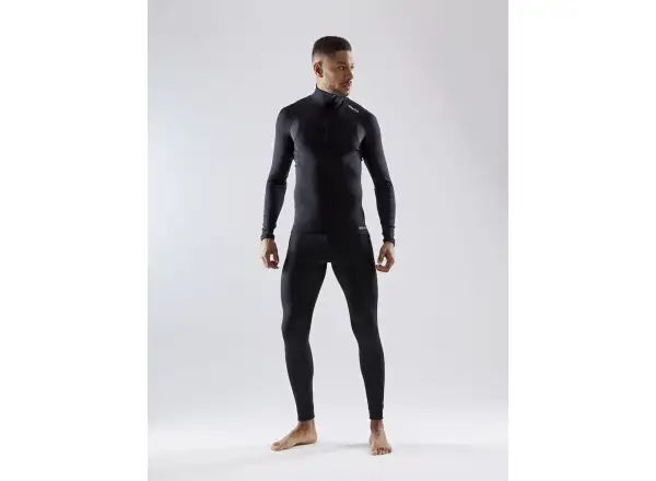 Craft Active Extreme X Zip men's long sleeve shirt black