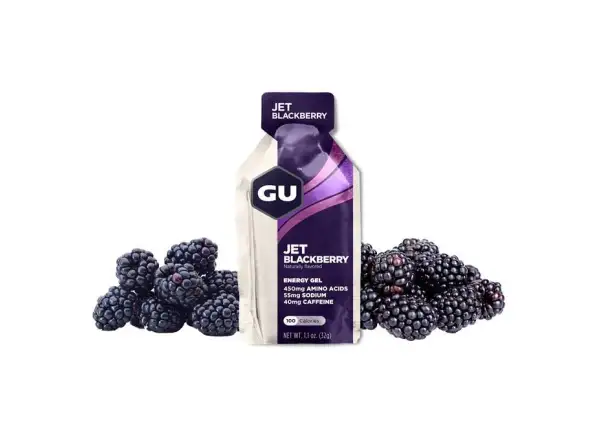 GU Energy Gel Jet Blackberry sachet 32 g