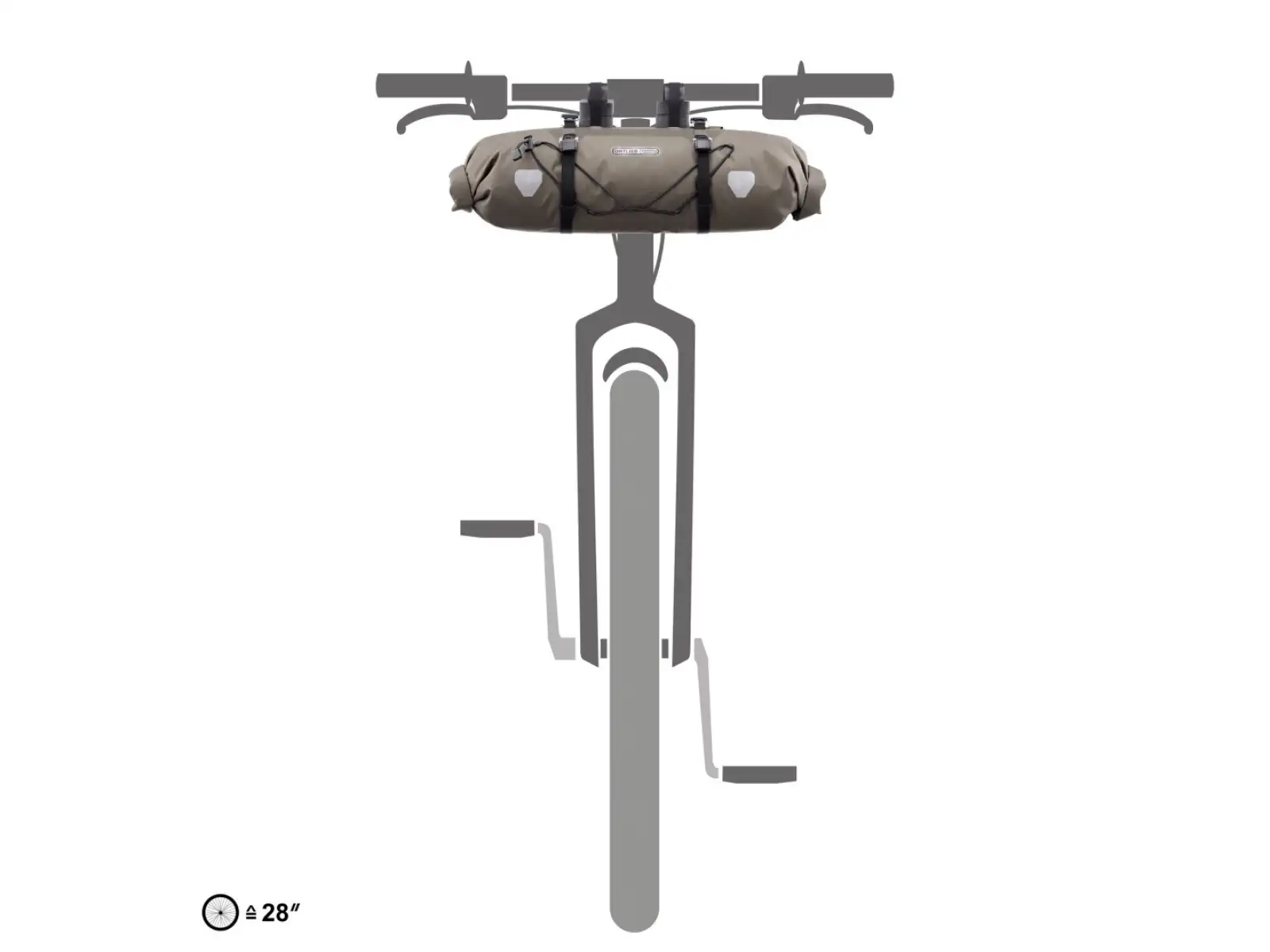 Ortlieb Handlebar-Pack 15 L Dark Sand