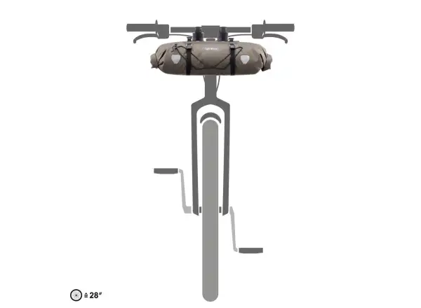 Ortlieb Handlebar-Pack 15 L Dark Sand