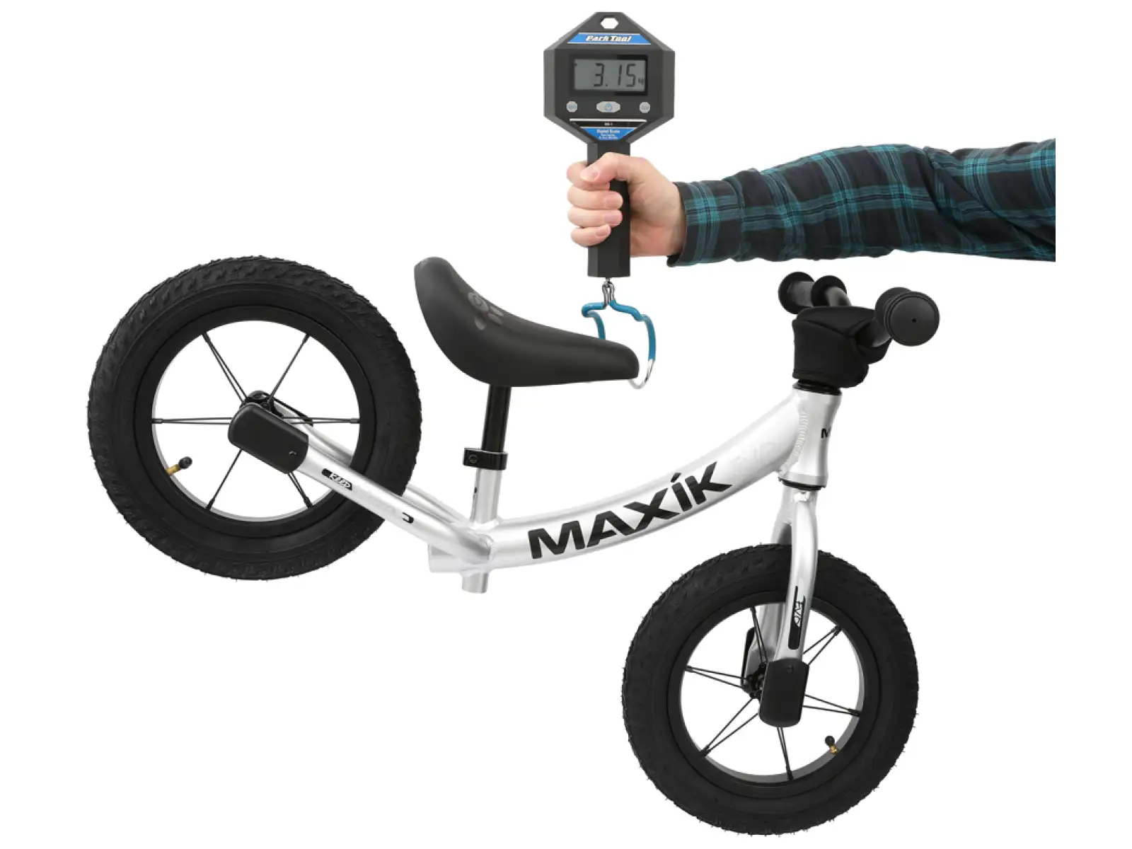 Max1 Maxík Evo Lite balance bike yellow/black