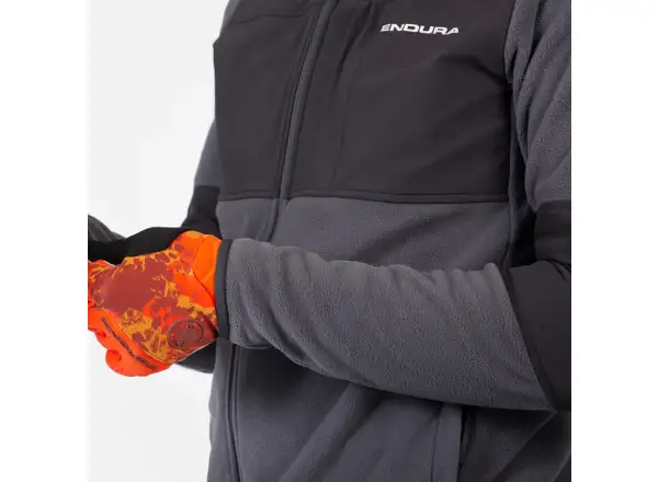Endura Hummvee Full Zip Fleece men's sweatshirt black
