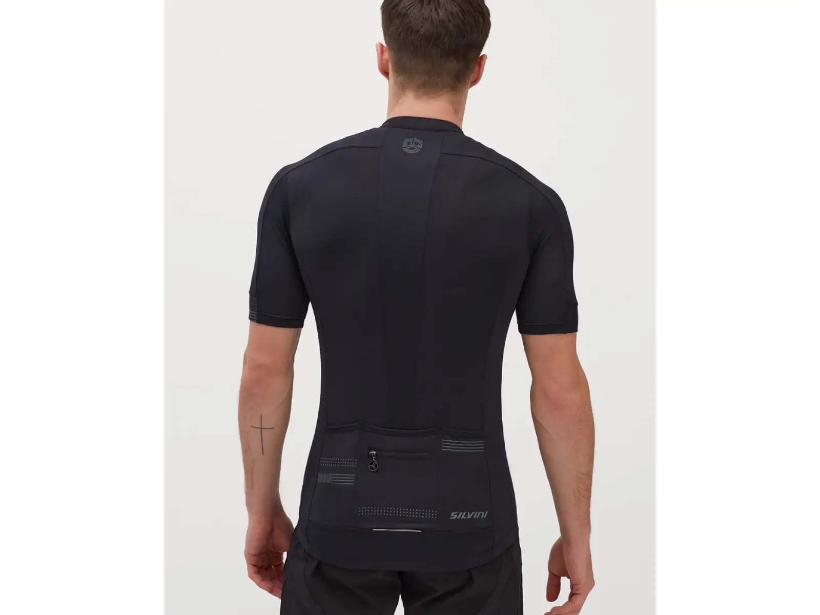 Silvini Ceno men's jersey short sleeve black