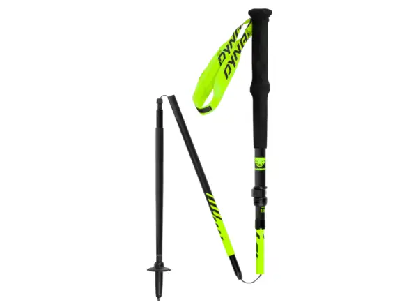 Dynafit Ultra Pro running folding poles Fluo Yellow