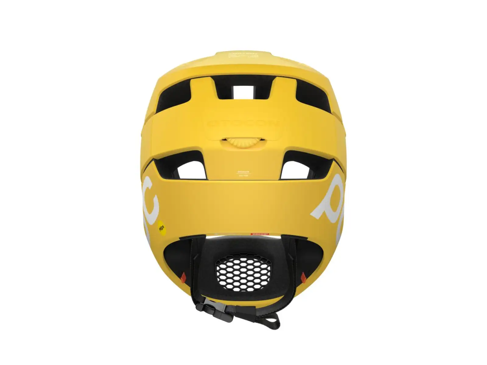 POC Otocon Race MIPS helmet Aventurine Yellow Matt