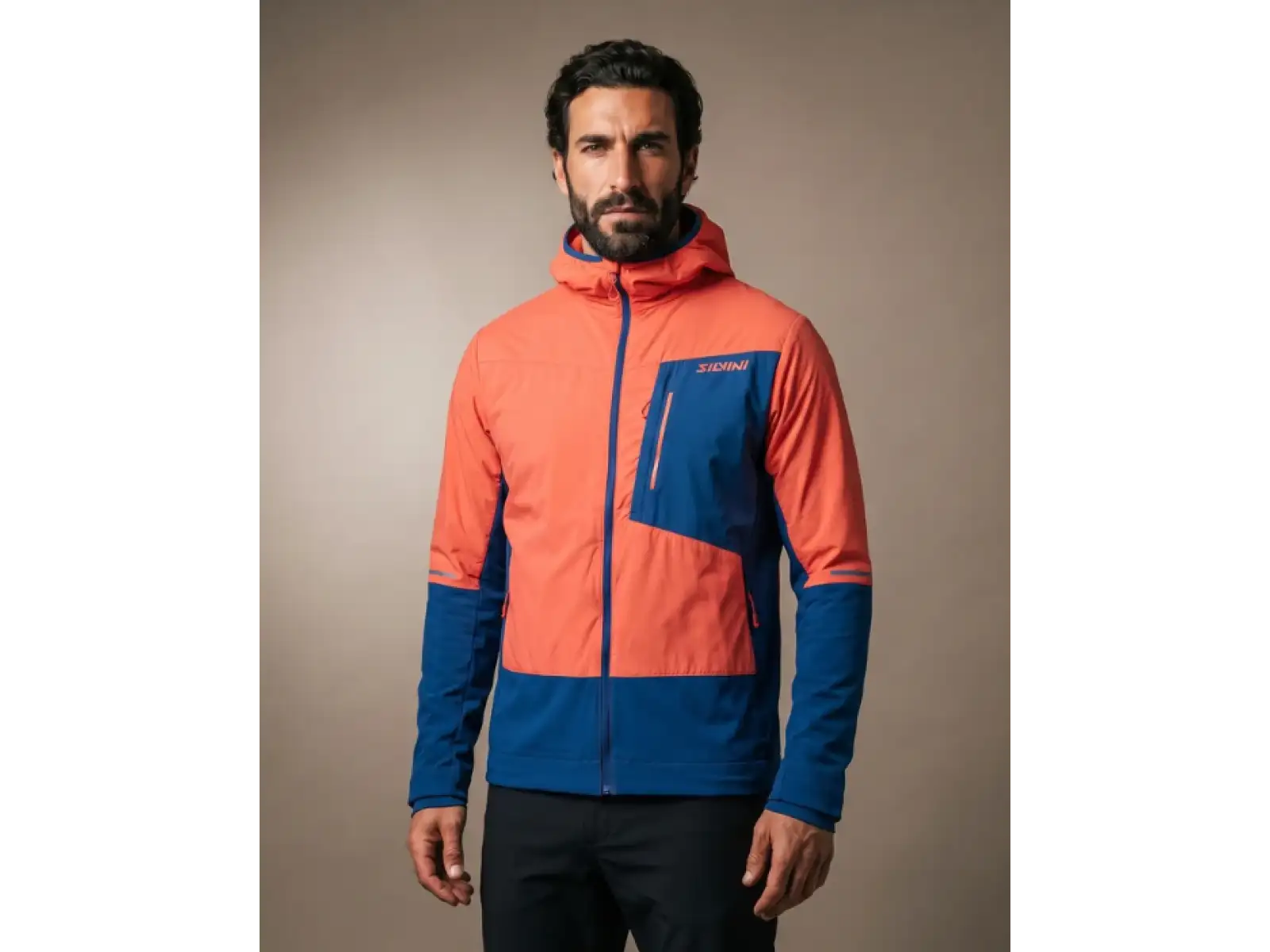 Silvini Volpiano men's jacket Ruby/Navy