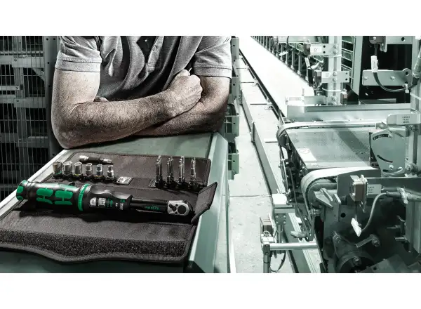 Wera Click-Torque A 6 Set 1 1/4" 2,5-25 Nm torque set 20 pieces