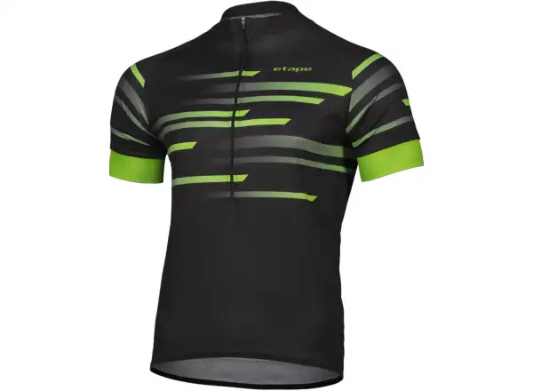 Etape Energy men's jersey short sleeve black/green