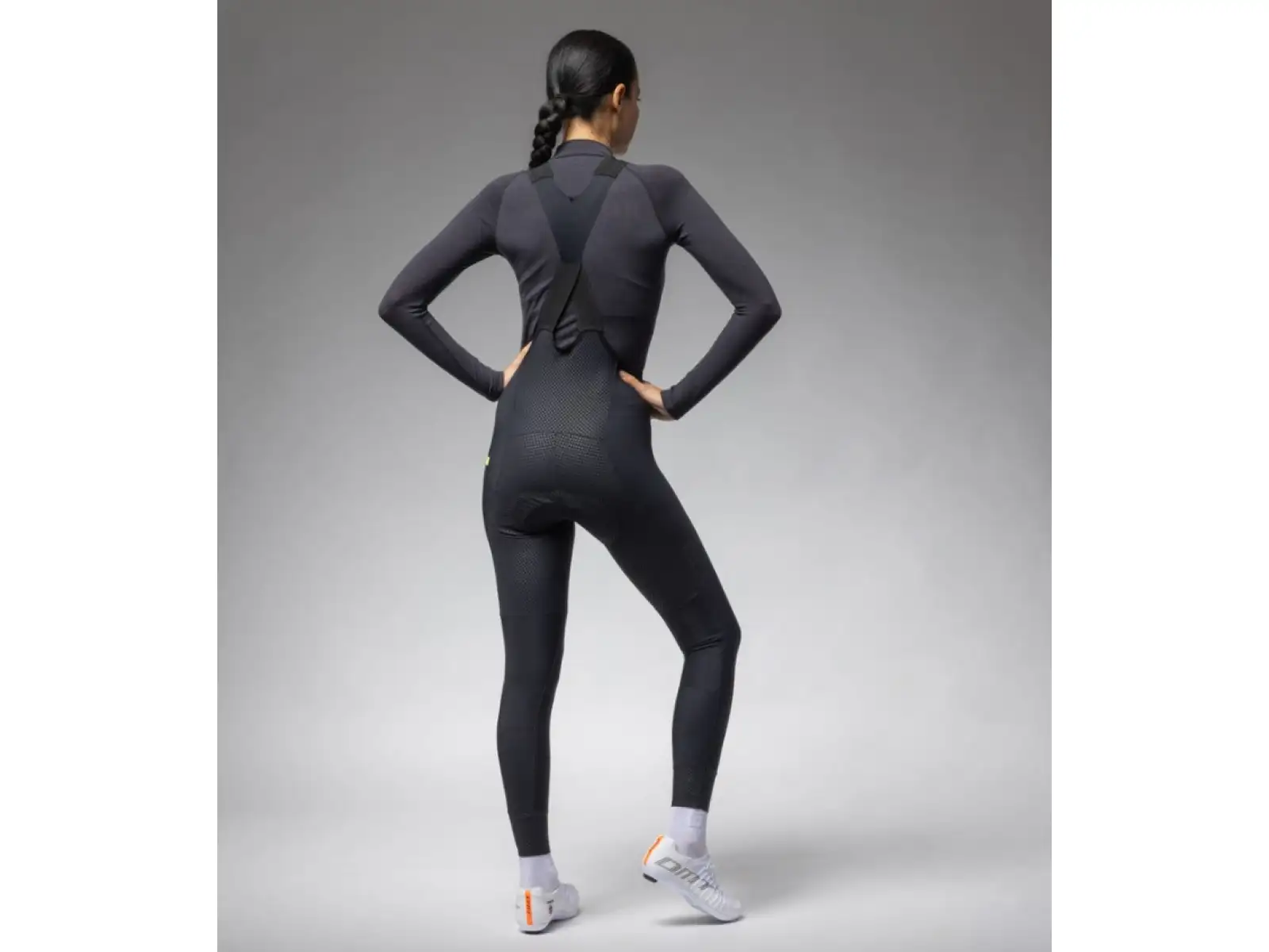 Alé R-EV1 Voltage women's winter bib tights with pad Black
