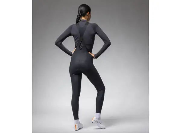 Alé R-EV1 Voltage women's winter bib tights with pad Black