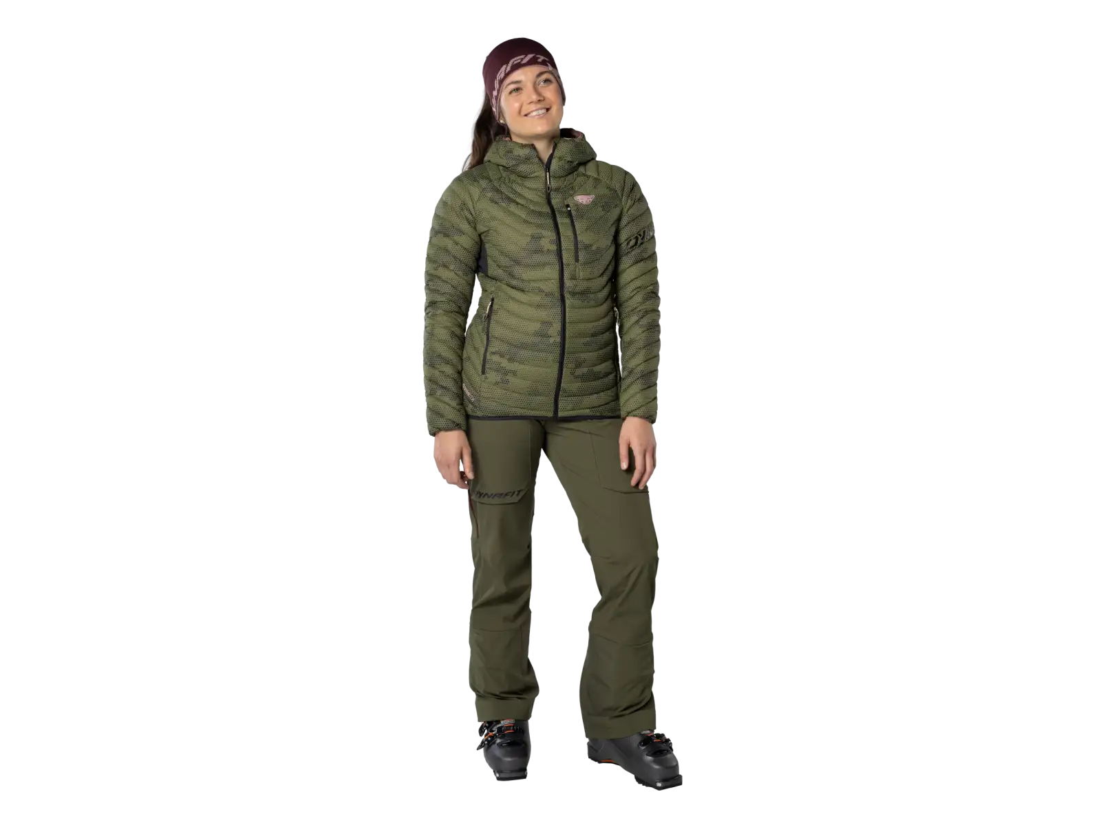 Dynafit Radical women's down jacket Capulet Olive Camo