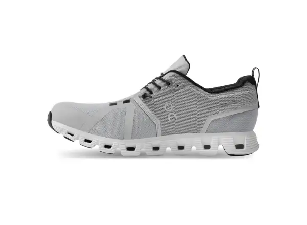 On Cloud 5 Waterproof Running Shoes Women Glacier/White
