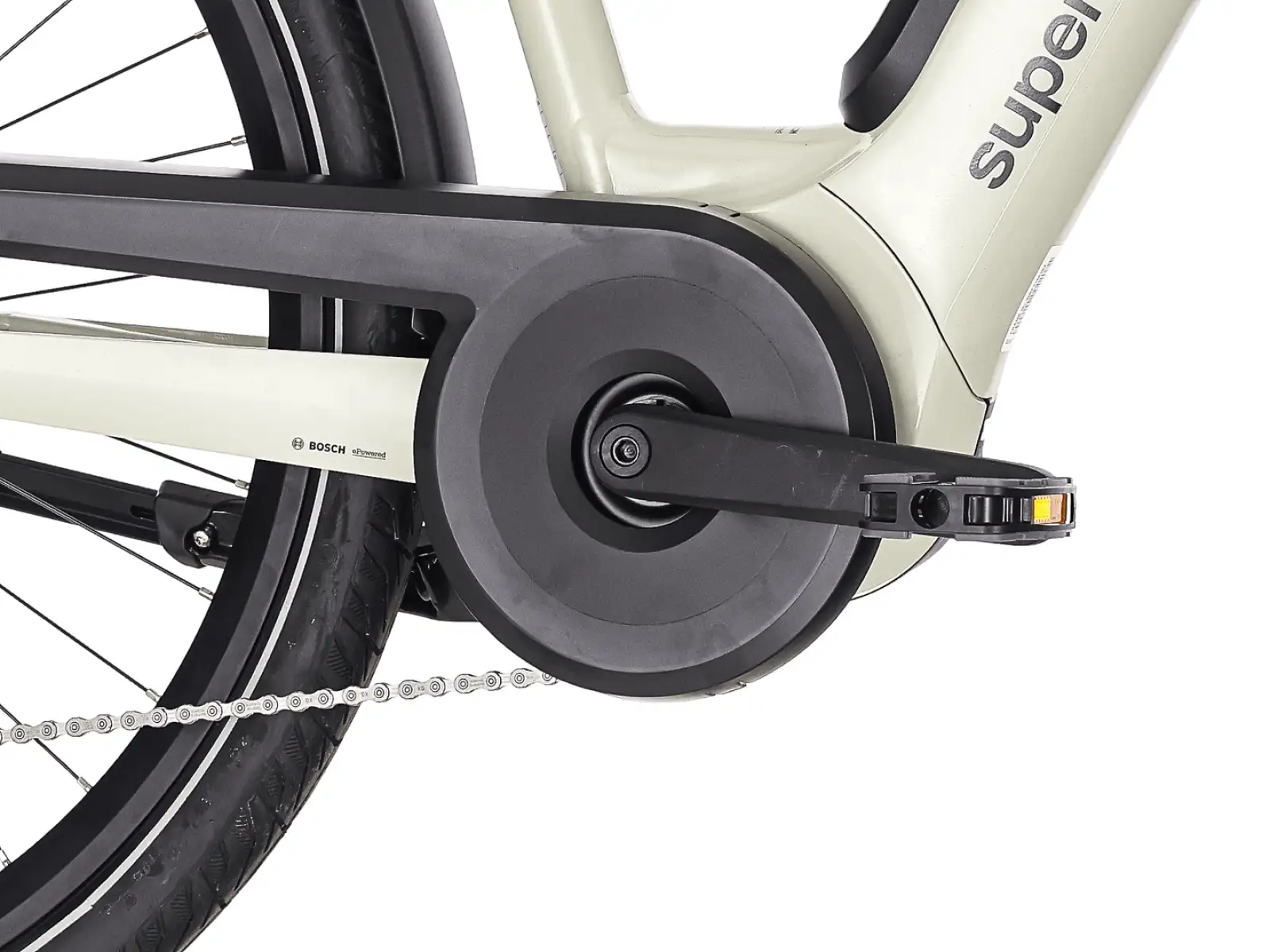 Superior eWAY 6.4 city e-bike Gloss Soft Green