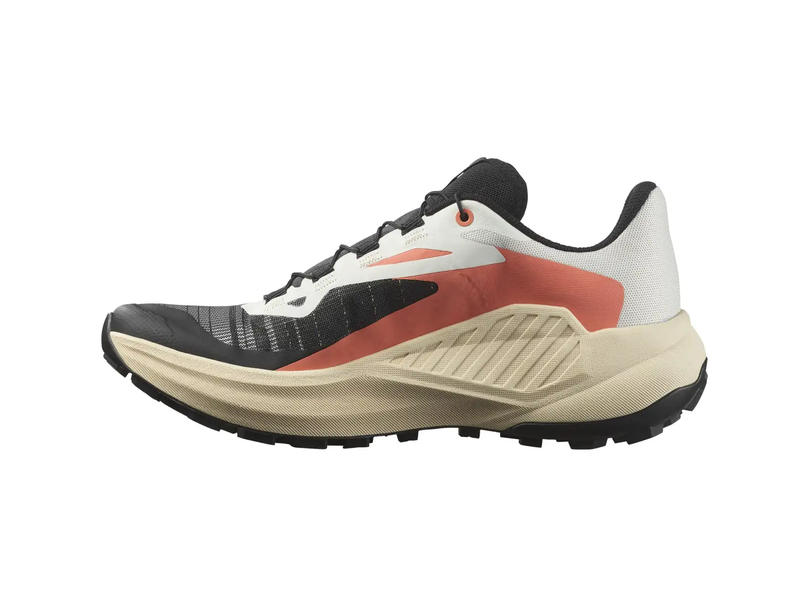 Salomon Genesis women's running shoes Fusion Coral/Tender Peach/Black