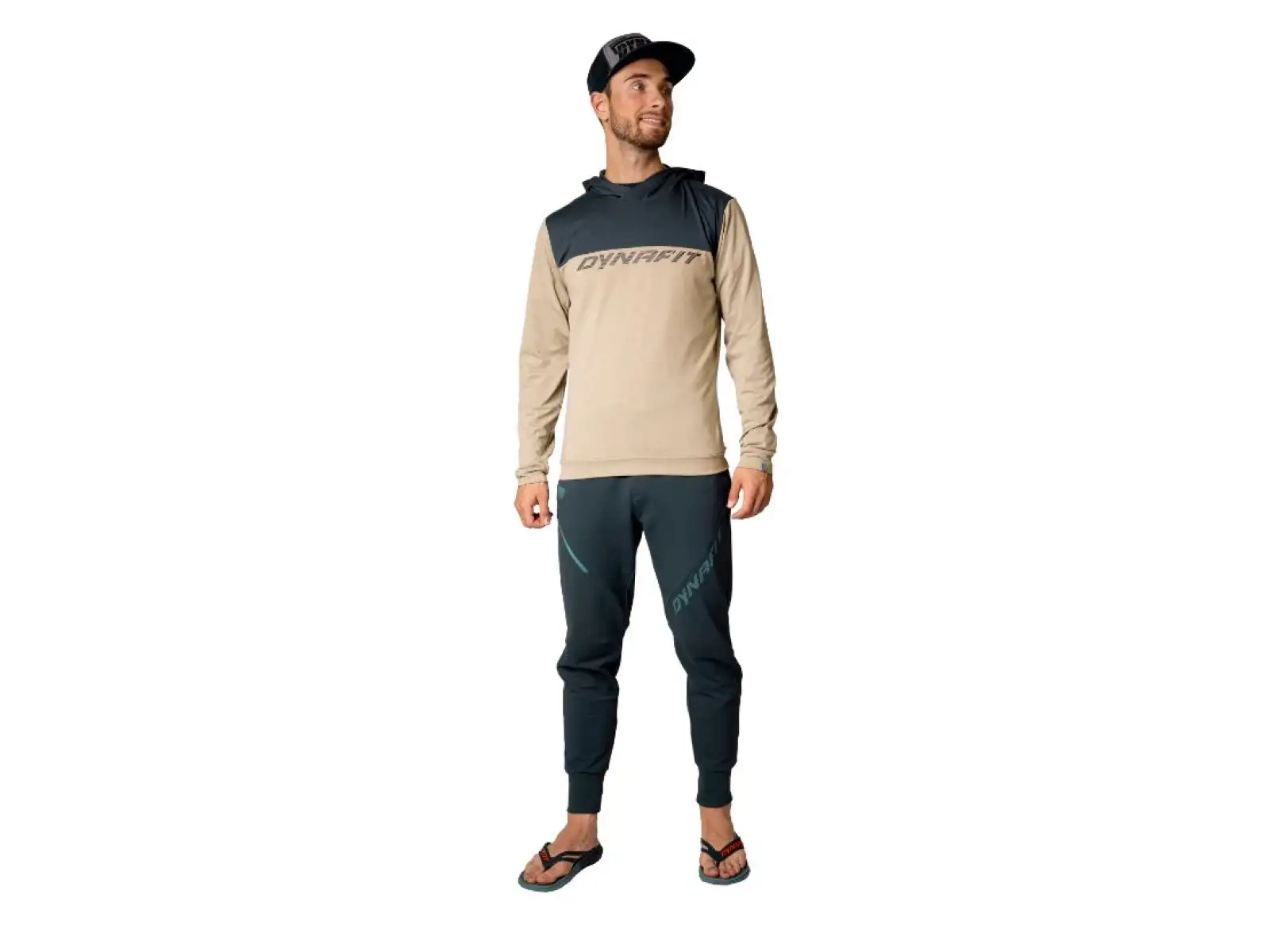 Dynafit 24/7 Drirelease® Hoody men's sweatshirt Rock Khaki