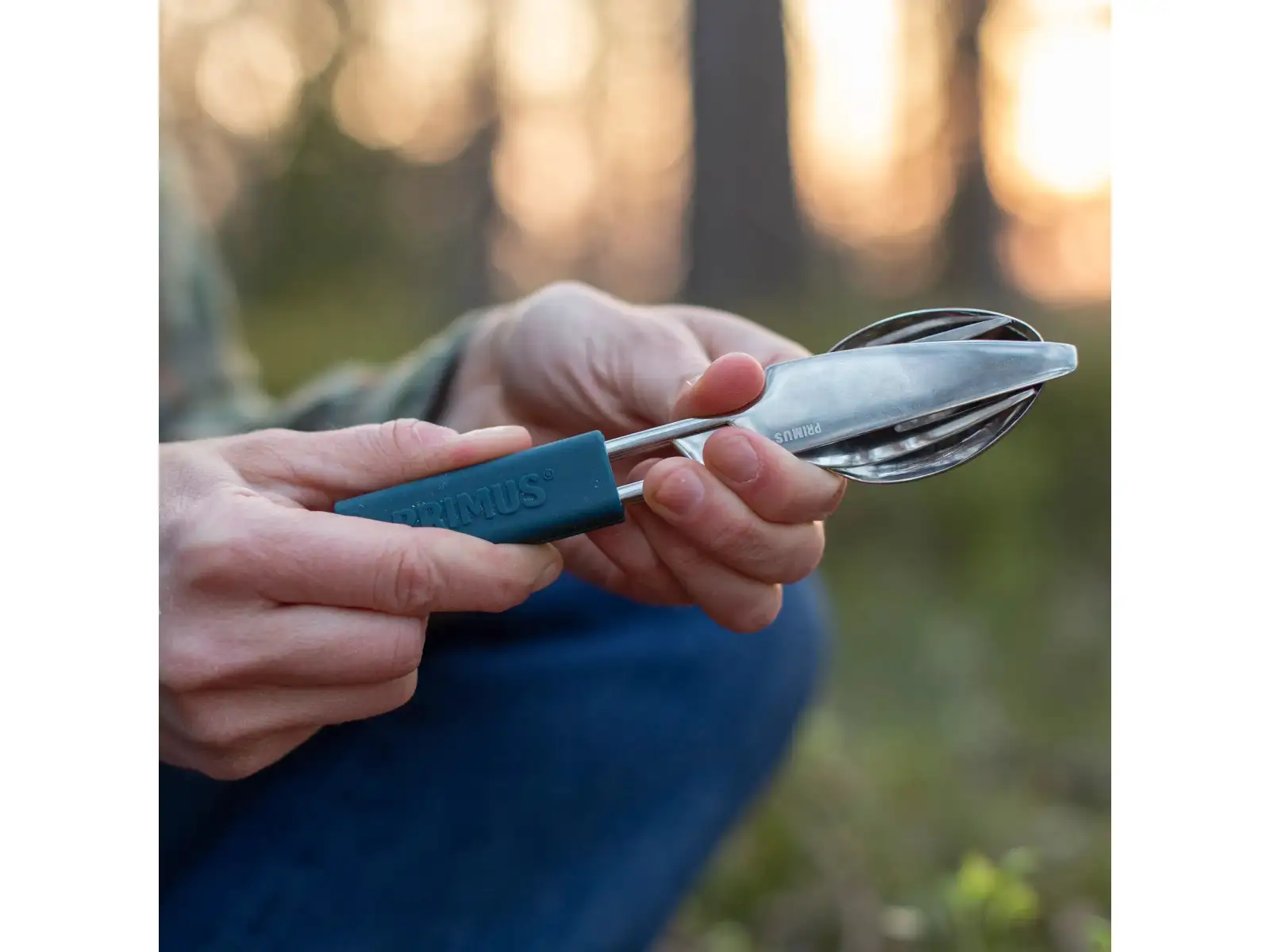 Primus Leisure travel cutlery Smoke Grey
