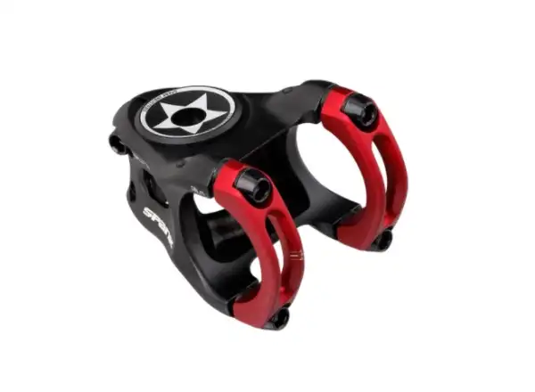 Spank Split 35 stem 40 mm black/red