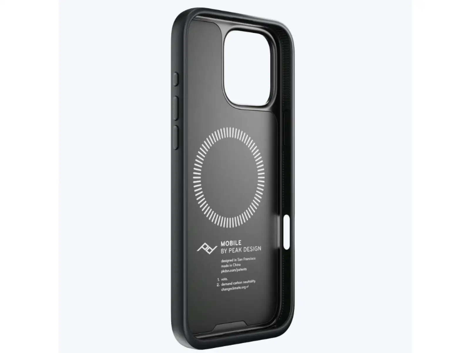 Peak Design Mobile Everyday Clarino Case iPhone 16 Pro Max phone case Black