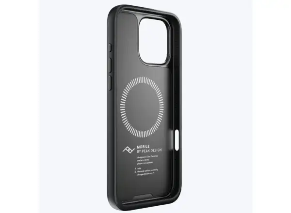 Peak Design Mobile Everyday Clarino Case iPhone 16 Pro Max phone case Black