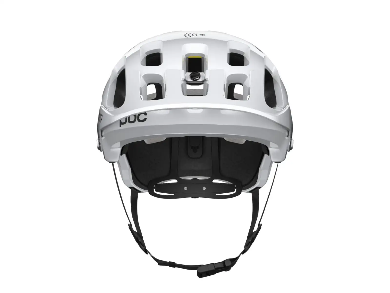 POC Tectal Race MIPS NFC helmet Hydrogen White/Fluorescent Orange AVIP