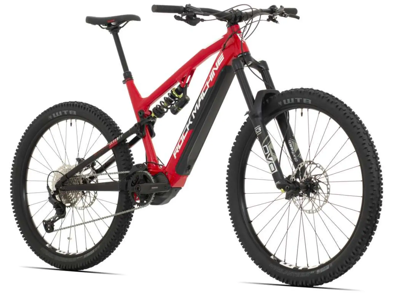 Rock Machine Blizzard INT e70-297 mountain e-bike gloss red/white/black