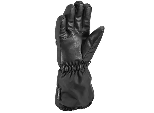 Leki Nevio Junior children's downhill gloves Black