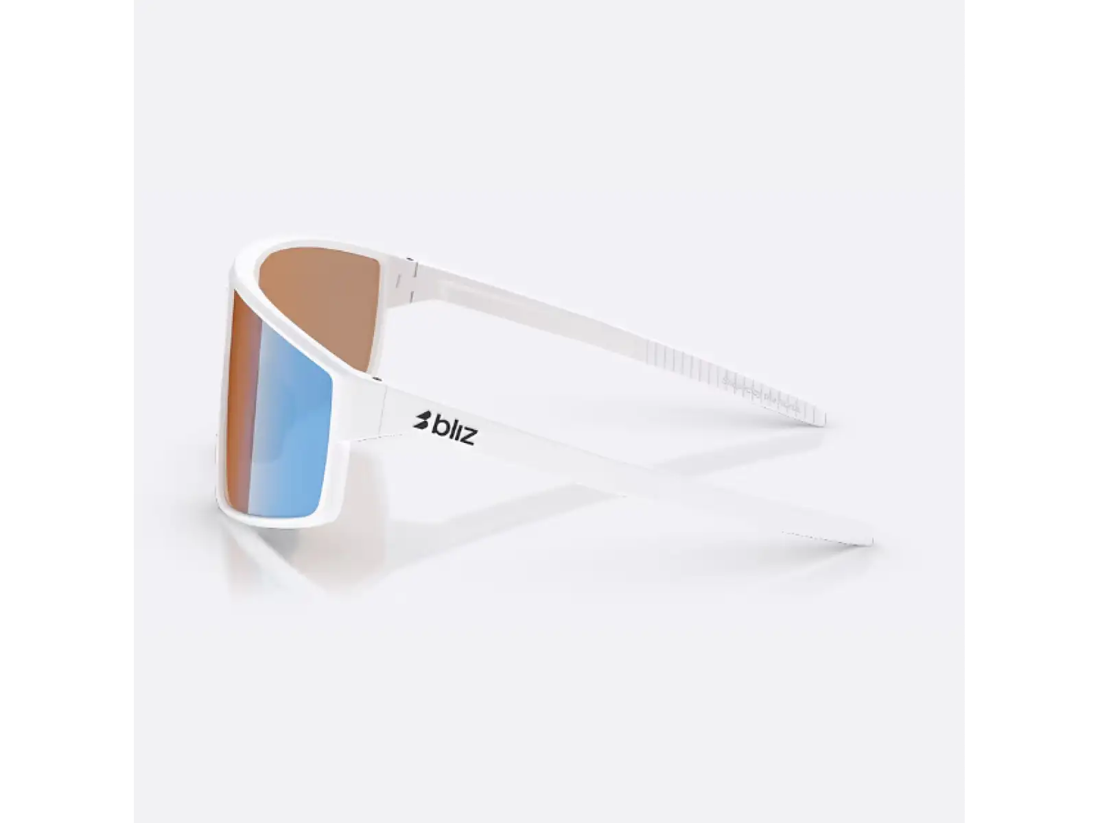 Bliz P002 sunglasses Matte White/Nano Optics Nordic Light Coral/Orange Blue Mult