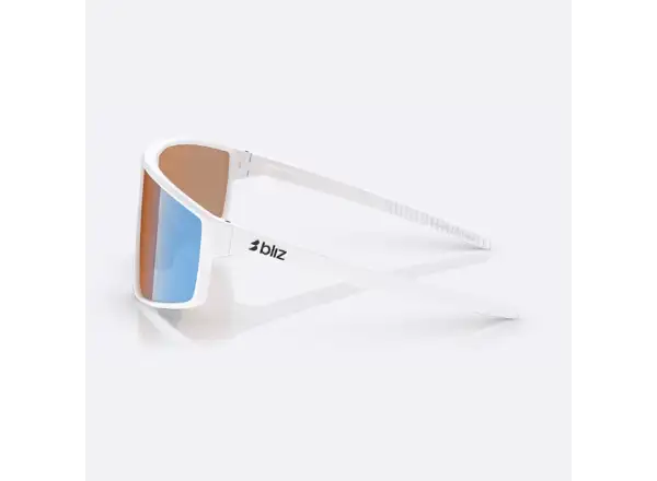 Bliz P002 sunglasses Matte White/Nano Optics Nordic Light Coral/Orange Blue Mult