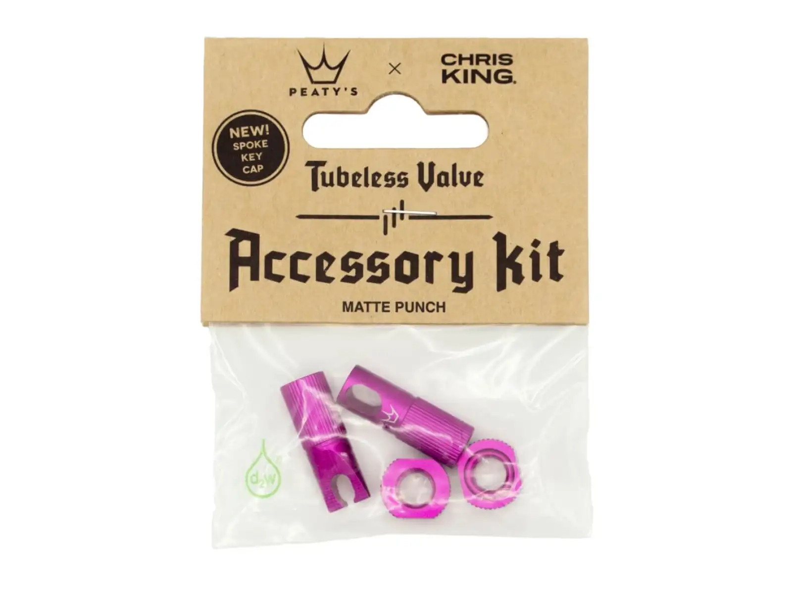 Peatys x Chris King MK2 valve accessory kit