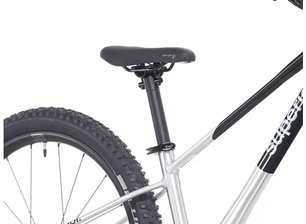Superior TEAM 24 kids bike Gloss Brushed Alu / Rainbow Black