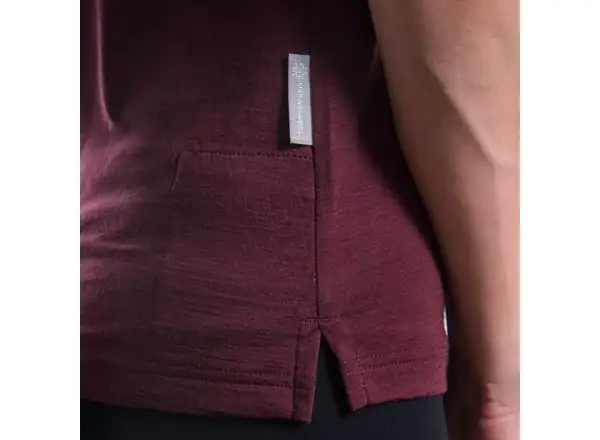 Sensor Merino Air Fox women's sleeveless shirt Port Red