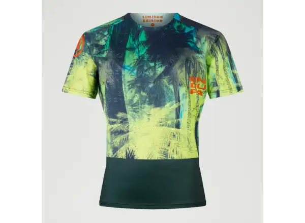 Endura Tropical Tee Print LTD women's jersey short sleeve Ghillie Green