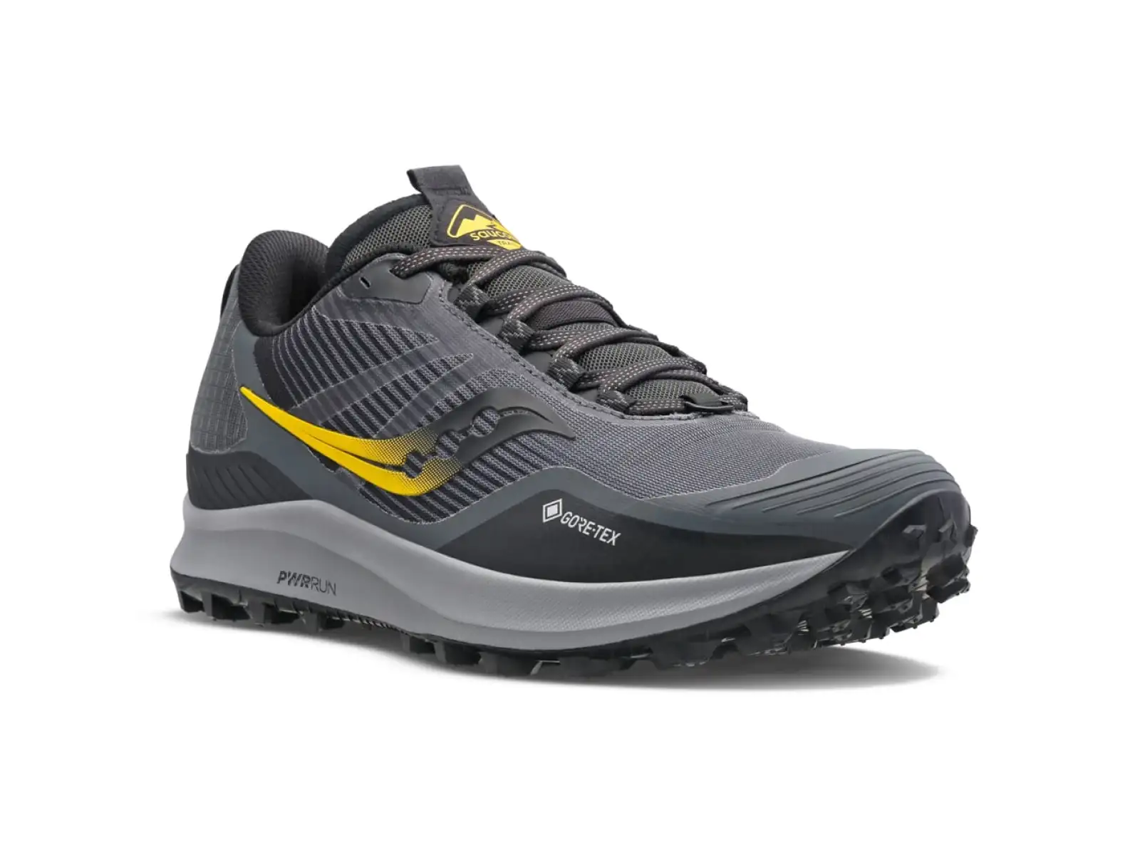 Saucony Peregrine 12 men's running shoes GTX Shadow/Vizi