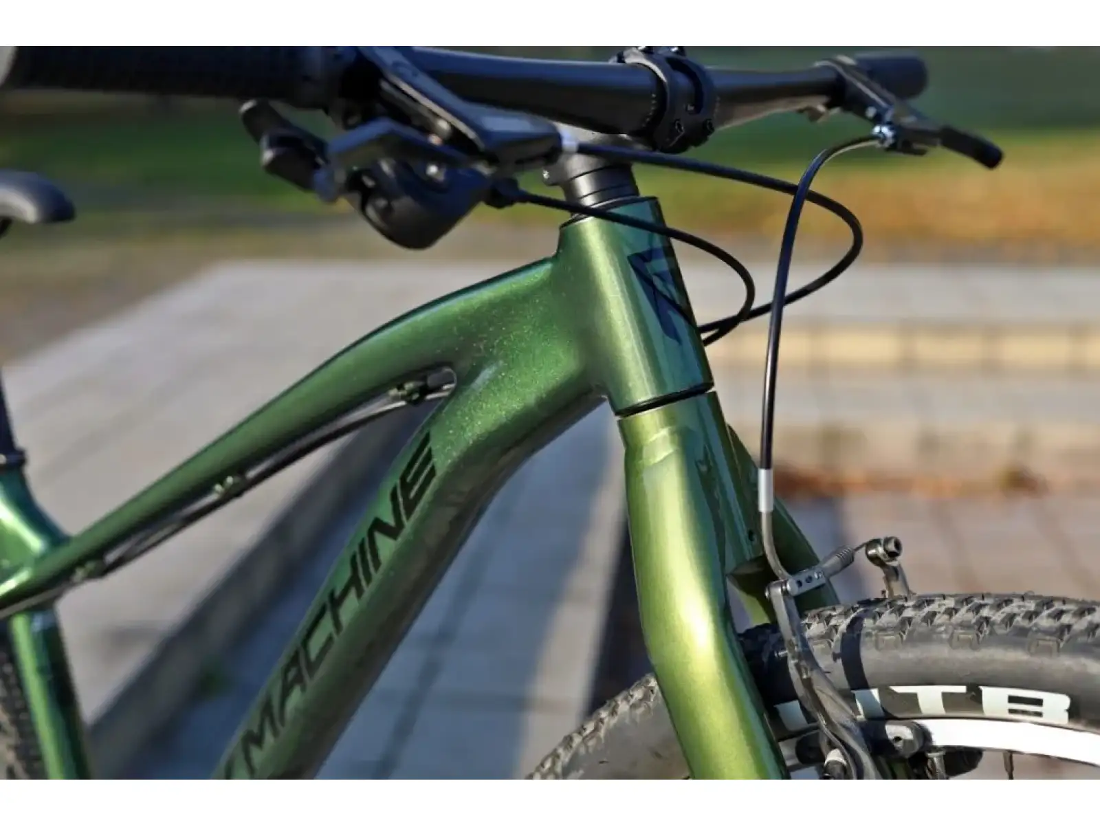 Rock Machine Thunder 29 VB kids bike Khaki/Black SAMPLE