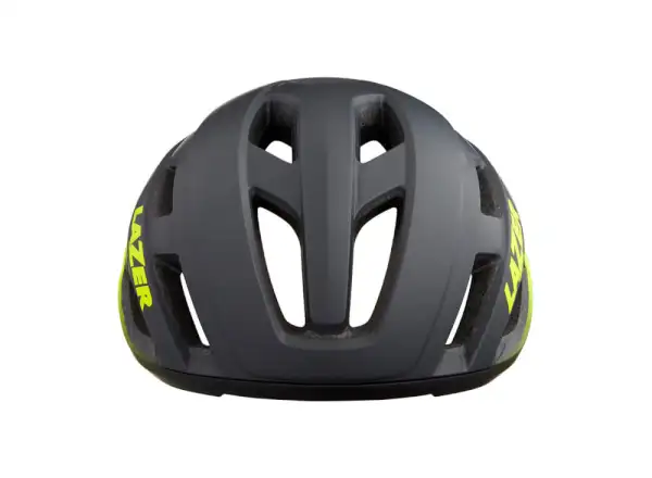 Lazer Strada KC helmet matte dark grey/neon yellow