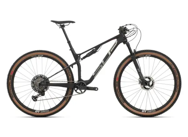 Superior Team XF 29 Issue R full suspension mountain bike Matte Carbon/Chrome/Team Red