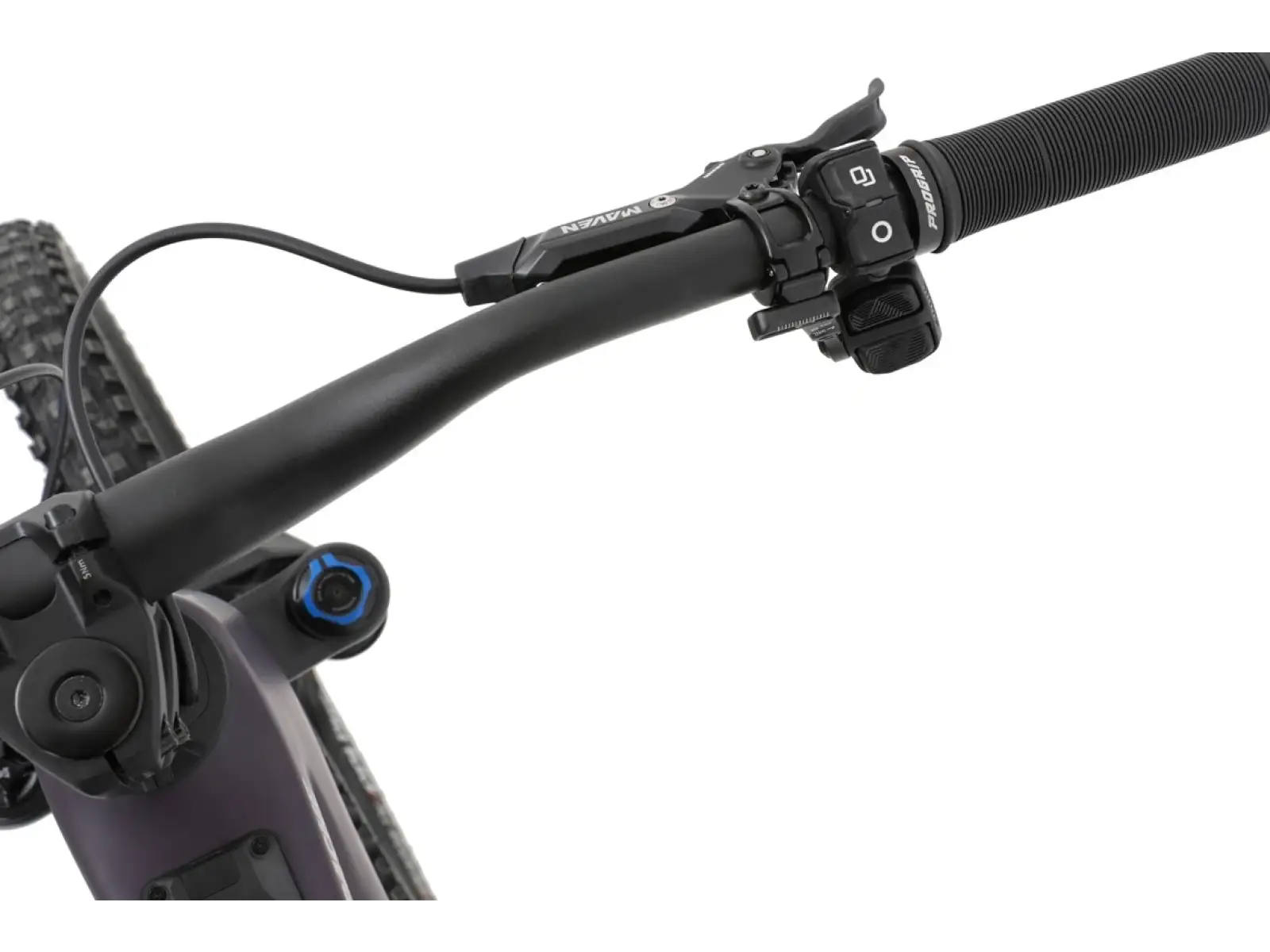 Apache Eagle 1 Avinox 800 Wh purple full-suspension electric bike