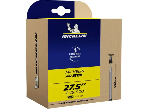 Michelin B6 Airstop 27.5+" MTB tube Presta valve